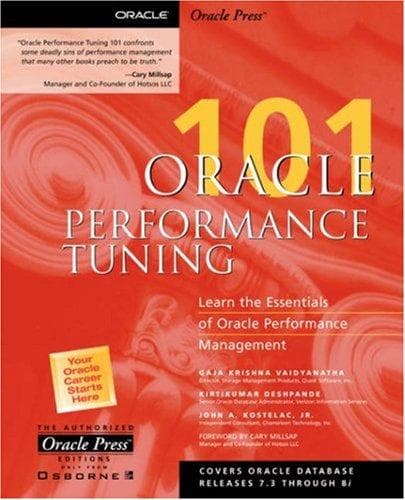 Tapa de Oracle performance tuning 101