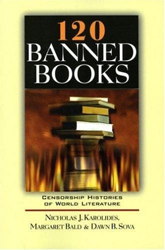 Tapa de 120 banned books