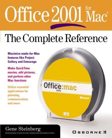 Tapa de Office 2001 for Mac