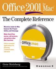 Tapa de Office 2001 for Mac
