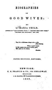 Tapa de Biographies of good wives