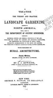 Tapa de A Treatise on the Theory and Practice of Landscape Gardening: Adapted to North America; with a ..
