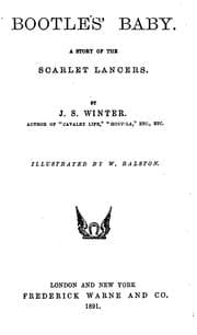 Tapa de Bootles' Baby: A Story of the Scarlet Lancers