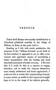 Tapa de Brief essays on subjects of social economy, by T.L