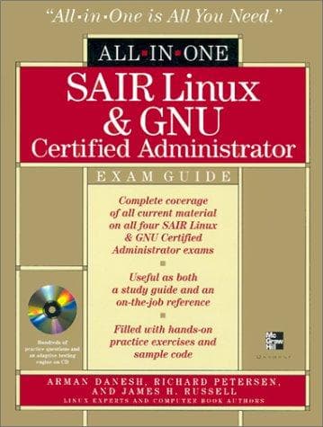 Tapa de SAIR Linux & GNU certified administrator