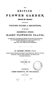 Tapa de The British flower garden. The drawings by E.D. Smith