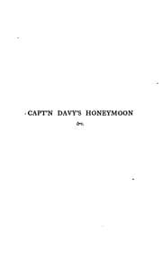 Tapa de Capt'n Davy's Honeymoon ; The Last Confession ; The Blind Mother
