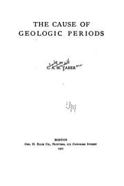 Tapa de The Cause of Geologic Periods