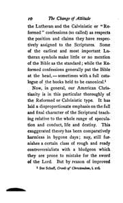 Tapa de The Change of Attitude Toward the Bible: A Lecture Given Under the Auspices of the American ..
