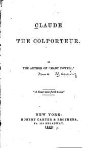 Tapa de Claude the Colporteur