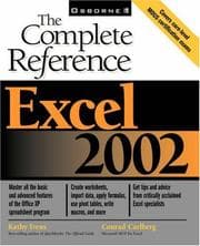 Tapa de Excel 2002