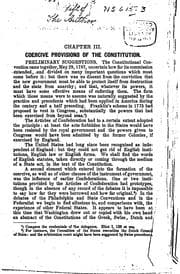 Tapa de The Coercive Powers of the Govenment of the United States of America ..