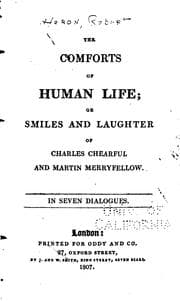 Tapa de The Comforts of Human Life, Or, Smiles and Laughter of Charles Chearful and ..