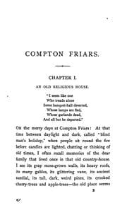Tapa de Compton Friars, by the author of 'Mary Powell'
