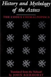 Tapa de History and Mythology of the Aztecs