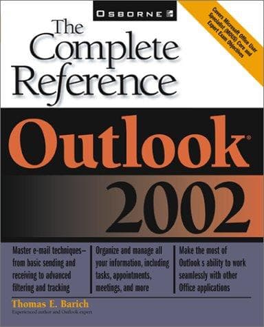 Tapa de Outlook 2002