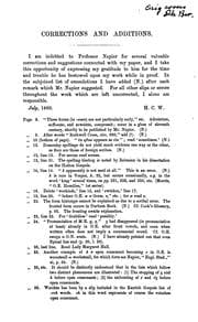 Tapa de Contributions to the History of the English Gutturals Sounds