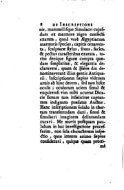 Tapa de De inscriptione quadam Ægyptiaca Taurini inventa: ad utrasque academias Londinensem et ..