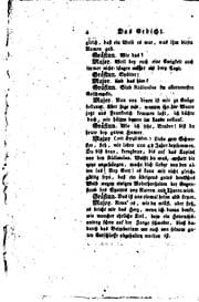Tapa de Das Gedicht: Oder, die junge Schweizerinn. Ein Lustspiel in Zwey Aufzügen