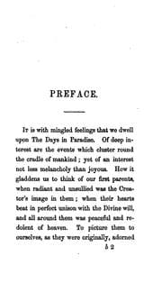 Tapa de The days in Paradise: in 6 lects. [on Gen. ii,iii]