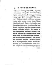 Tapa de Danielis Wyttenbachii oratio de philosophia, auctore Cicerone, laudatarum artium omnium ..