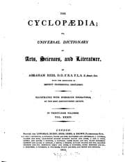 Tapa de The cyclopædia, or, Universal dictionary of arts, sciences, and literature