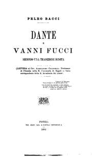 Tapa de Dante e Vanni Fucci secondo una tradizione ignota: lettera al cav. Alessandro Chiappelli