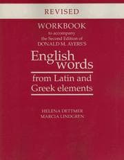 Tapa de English Words from Latin and Greek Elements