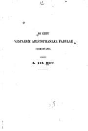 Tapa de De exitu Vesparum aristophaneae fabulae commentatio