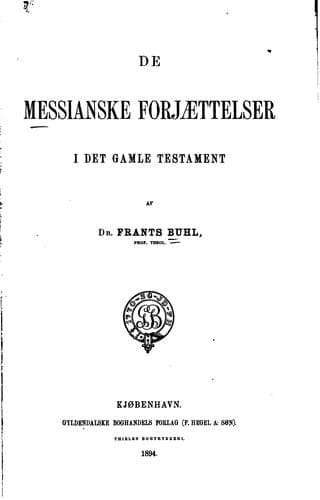 Tapa de De Messianske Forjaettelser I det Gamle Testament