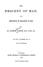Tapa de The Descent of Man, and Selection in Relation to Sex: And Selection in ..