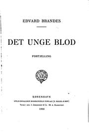 Tapa de Det unge blod: fortaelling