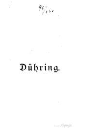 Tapa de Der klägliche Versuch, Eugen Dühring tot zuschweigen