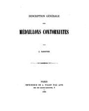 Tapa de Description générale des médaillons contorniates