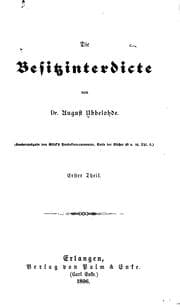 Tapa de Die Besitzinterdicte