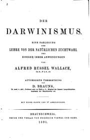 Tapa de Der Darwinismus..