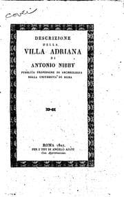Tapa de Descrizione della Villa Adriana