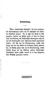 Tapa de Der Ursprung der künstlerischen Thätigkeit