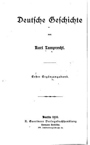 Tapa de Deutsche Geschichte: Ergänzungsbänd[e]