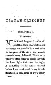Tapa de Diana's crescent, by the author of 'Mary Powell'