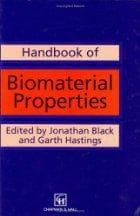 Tapa de Handbook of biomaterial properties
