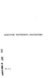 Tapa de Dr. Hathern's Daughter