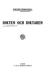 Tapa de Dikten och diktaren