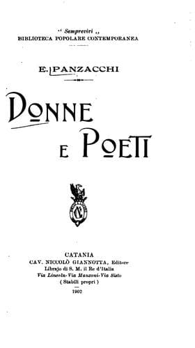Tapa de Donne e poeti