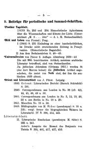 Tapa de Die Schriften des Dr. M. Steinschneider zu seinem 70. Geburtstage 30. März 1886