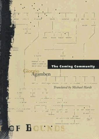 Tapa de The coming community