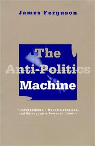 Tapa de Anti-politics machine
