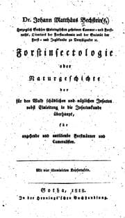 Tapa de Dr. Johann Matthåus Bechstein's..