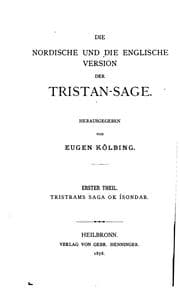 Tapa de Die Nordische und die englische Version der Tristan-sage
