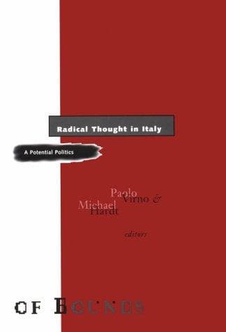 Tapa de Radical Thought in Italy